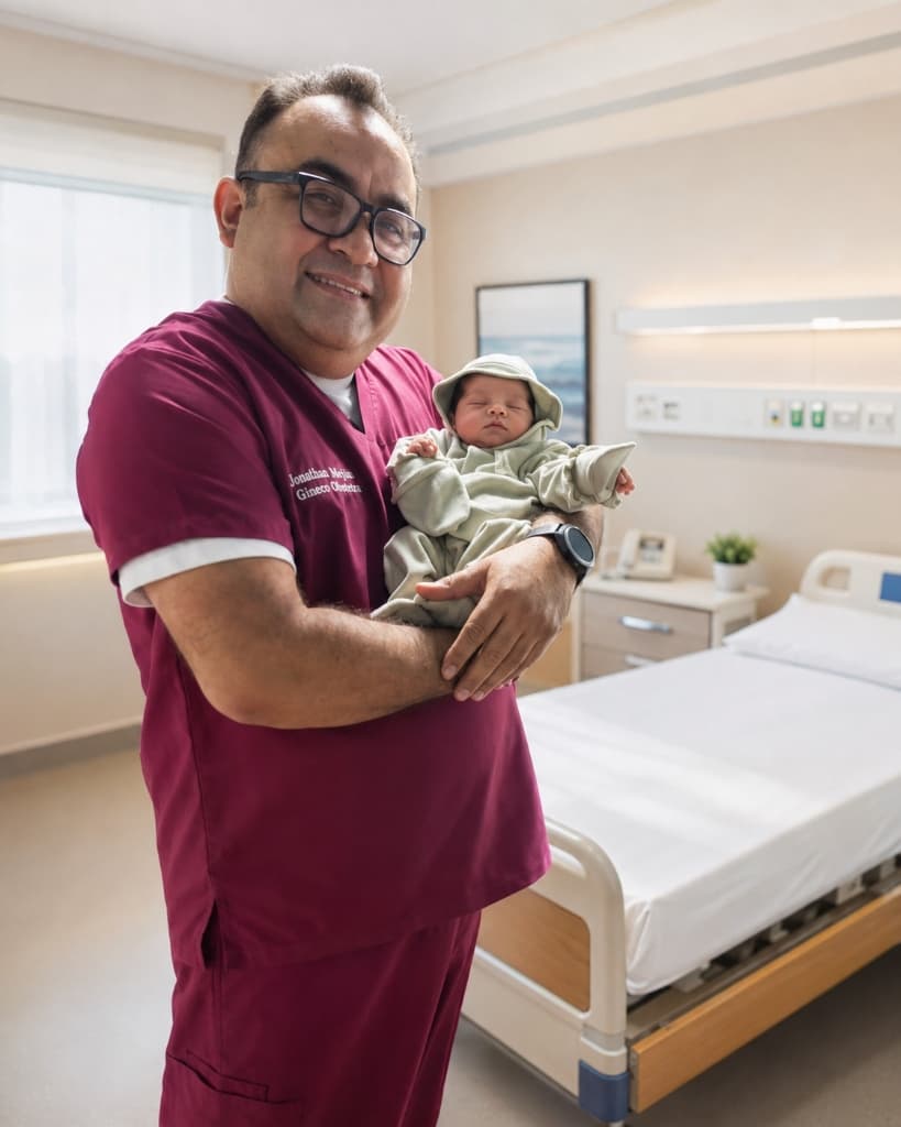 Dr. Jonathan Quijada en consulta